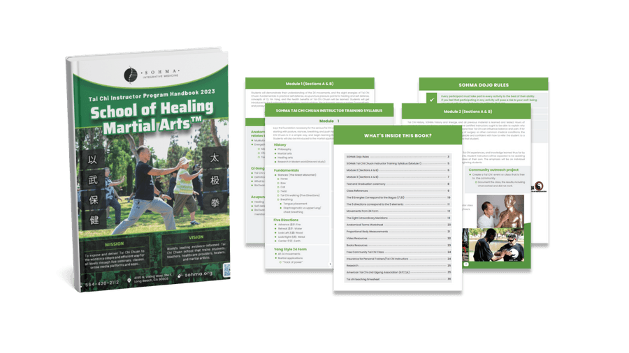SOHMA Tai Chi Certification Path from Student to Master